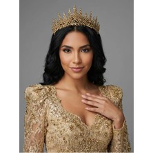 Magic Tiara Zarif Kristal Taç – Özel Günlerin Işıltılı Tamamlayıcısı