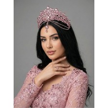 Magic Tiara Kristal Taşlı Işıltılı Gelin Tacı – 8 Renk Seçeneğiyle Göz Alıcı Zarafet