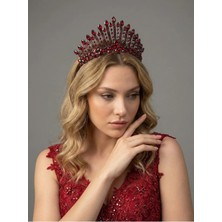 Magic Tiara Işıltılı Kına Gecesi Tacı – Kristal Taşlı Gösterişli Model