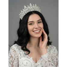 Magic Tiara Işıltılı Gelin Tacı – Kristal Taşlı Prenses Model