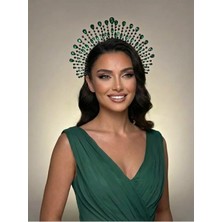 Magic Tiara Kristal Işıltılı Gelin Tacı – 7 Renk Seçeneğiyle Işıldayın