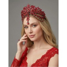 Magic Tiara Kristal Taşlı Gelin Tacı – 7 Farklı Renk Seçeneğiyle Işıltınızı Yansıtın