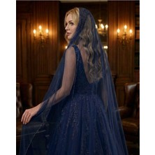 Magic Tiara Şeritli Sade Gelin Duvağı – Zarafetin Simgesi