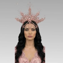 Magic Tiara El Yapımı Güneş Işığı Gelin Tacı – Farklı Renk Seçenekleriyle