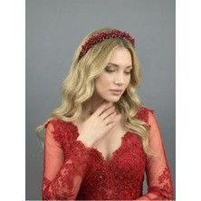 Magic Tiara Kristal Taşlı Saç Bandı – El Yapımı Işıltılı Özel Gün Aksesuarı