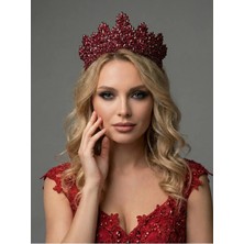 Magic Tiara Işıltılı Kristal Taç – El Yapımı Özel Gün Tacı