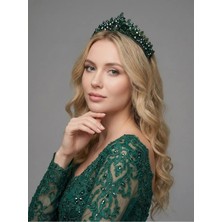 Magic Tiara Kristal Taşlı Taç – Zarif ve Gösterişli Özel Gün Tacı