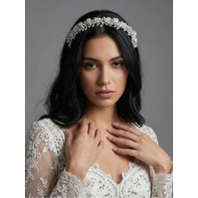 Magic Tiara Kristal Taşlı Saç Bandı – El Yapımı Işıltılı Özel Gün Aksesuarı