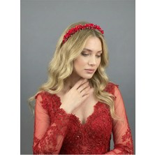 Magic Tiara Kristal Taşlı Saç Bandı – El Yapımı Işıltılı Özel Gün Aksesuarı