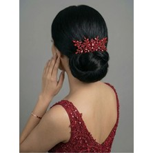 Magic Tiara Kristal Taşlı Saç Tokası – Özel Günler Için Şık ve Zarif Tasarım