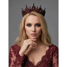 Magic Tiara El Yapımı Kristal Taç – Işıltılı ve Göz Alıcı Özel Gün Aksesuarı