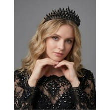 Magic Tiara Işıltılı Kristal Taşlı Prenses Tacı – Özel Günler Için Göz Alıcı Seçim