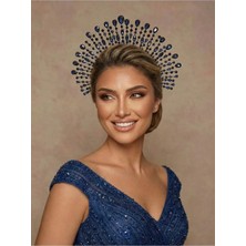 Magic Tiara Kristal Işıltılı Gelin Tacı – 7 Renk Seçeneğiyle Işıldayın