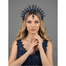 Magic Tiara Işıltılı Kristal Gelin Tacı – 7 Renk Seçeneğiyle Zarafetin Ta Kendisi