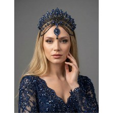Magic Tiara Kristal Gelin Tacı – 7 Renk Seçeneğiyle Işıltılı ve Göz Alıcı