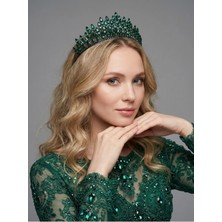 Magic Tiara Işıltılı Kristal Taşlı Prenses Tacı – Özel Günler Için Göz Alıcı Seçim