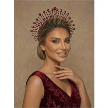 Magic Tiara Kristal Işıltılı Gelin Tacı – 7 Renk Seçeneğiyle Işıldayın