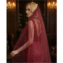 Magic Tiara Şerit Detaylı Gelin Duvağı – Zarif ve Modern Dokunuş