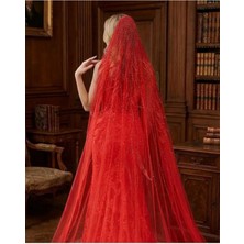 Magic Tiara Işıltılı Boncuk Işlemeli Gelin Duvağı – Şık ve Zarif Tasarım