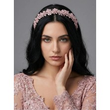 Magic Tiara Kristal Taşlı Saç Bandı – El Yapımı Işıltılı Özel Gün Aksesuarı