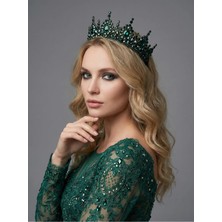 Magic Tiara El Yapımı Kristal Taç – Işıltılı ve Göz Alıcı Özel Gün Aksesuarı