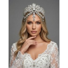 Magic Tiara Kristal Taşlı Gelin Tacı – 7 Farklı Renk Seçeneğiyle Işıltınızı Yansıtın