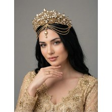 Magic Tiara Kristal Taşlı Işıltılı Gelin Tacı – 8 Renk Seçeneğiyle Göz Alıcı Zarafet