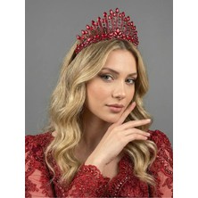 Magic Tiara Işıltılı Kına Gecesi Tacı – Kristal Taşlı Gösterişli Model