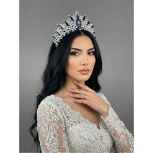 Magic Tiara Işıltılı Kına Gecesi Tacı – Kristal Taşlı Gösterişli Model