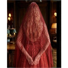 Magic Tiara Taş Işlemeli Gelin Duvak – Işıltılı Tül Duvak