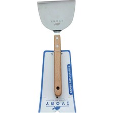 Feyza Design Doğal Bambu Saplı Çok Amaçlı Mutfak Spatulası, Sağlıklı Kullanım