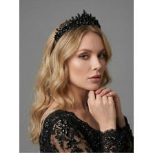 Magic Tiara Kristal Taşlı Taç – Zarif ve Gösterişli Özel Gün Tacı