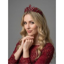 Magic Tiara Kristal Taşlı Büyüleyici Gelin Tacı - Işıltılı Düğün Saç Aksesuarı