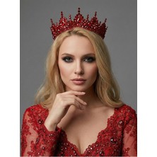 Magic Tiara El Yapımı Kristal Taç – Işıltılı ve Göz Alıcı Özel Gün Aksesuarı