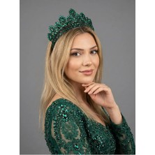 Magic Tiara Işıltılı Kına ve Nişan Tacı – Kraliçe Zarafeti