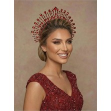 Magic Tiara Kristal Işıltılı Gelin Tacı – 7 Renk Seçeneğiyle Işıldayın