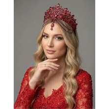 Magic Tiara Kristal Taşlı Işıltılı Gelin Tacı – 8 Renk Seçeneğiyle Göz Alıcı Zarafet