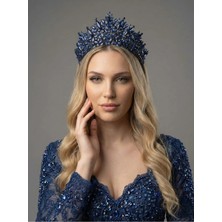 Magic Tiara Işıltılı Kına Gecesi Tacı – Kristal Taşlı Gösterişli Model
