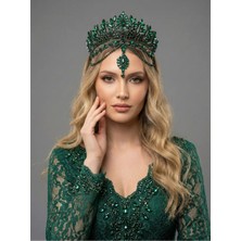 Magic Tiara Kristal Gelin Tacı – 7 Renk Seçeneğiyle Işıltılı ve Göz Alıcı