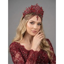 Magic Tiara Kristal Taşlı Işıltılı Gelin Tacı – 8 Renk Seçeneğiyle Göz Alıcı Zarafet