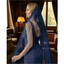 Magic Tiara Şerit Detaylı Gelin Duvağı – Zarif Fransız Tül Duvak