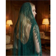 Magic Tiara Işlemeli Gelin Duvak – El Işçiliği Zarafet