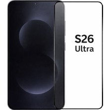 Bzontech Samsung Galaxy S26 Ultra Uyumlu Anti Statik Ekran Koruyucu Toz Tutmayan Kırılmaz Cam