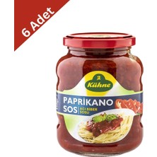 Kühne Acı Paprikano Sos 350 ml x 6 Adet
