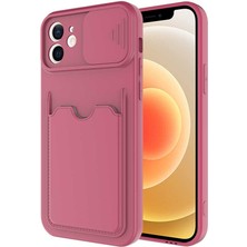 Yıldız Store iPhone 12 Kılıf ​ydst Kartix Kapak-Koyu Mor