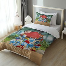 Şirinler Ekibi Nevresim Takımı M28