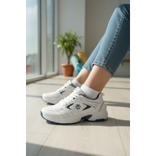 Enoch Kadın Nefes Alan File Saya Ergonomik Tasarım Rahat Yürüyüş Sneaker