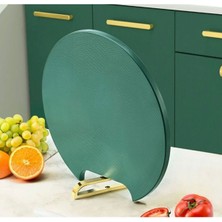 Feyza Design Altın Kaplama Oval Kesim Levhası, Zarif ve Dayanıklı Tasarım