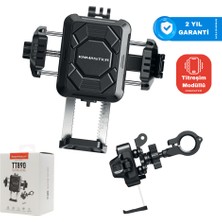 Knmaster TT-890 Titreşim Önleyicili Motosiklet Telefon Tutucu