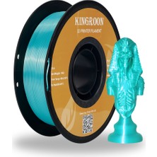 Kingroon Silk Pla Filament Silk Yeşil 1kg